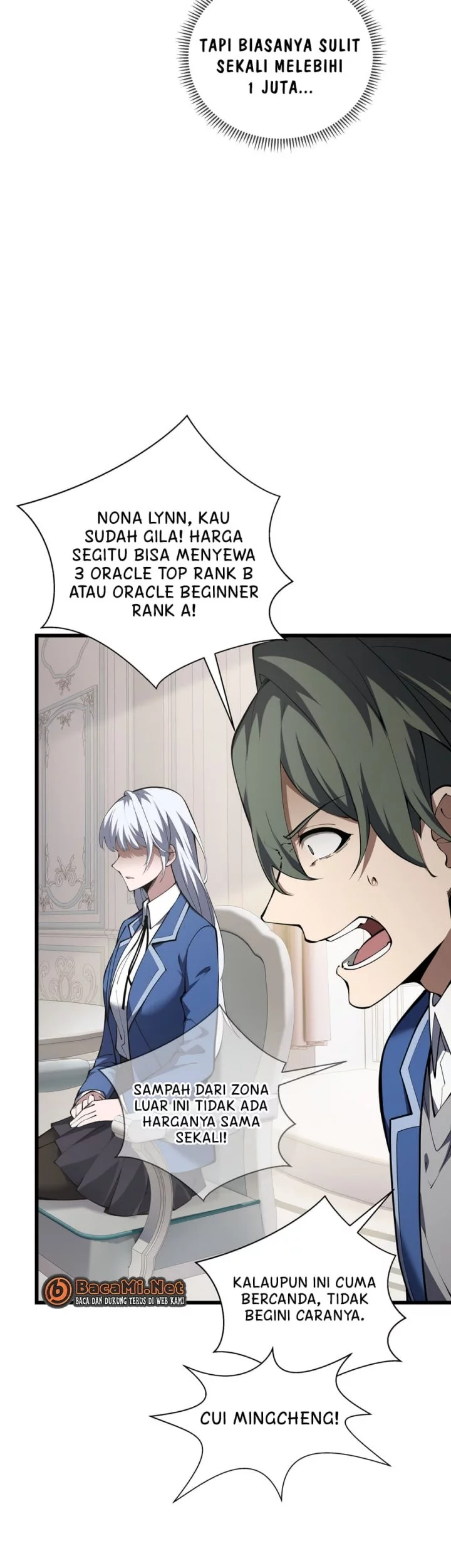 I Owe A Billion Dollars And I am Forced to Become A Worker For An Evil God Chapter 22 Gambar 21