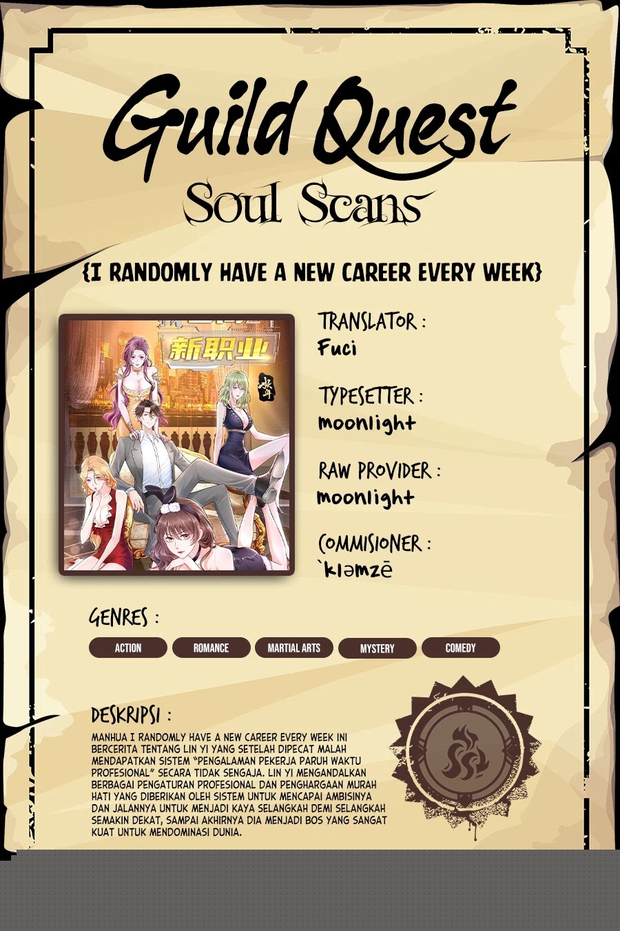 Baca Komik I Randomly Have A New Career Every Week Chapter 481 Gambar 1