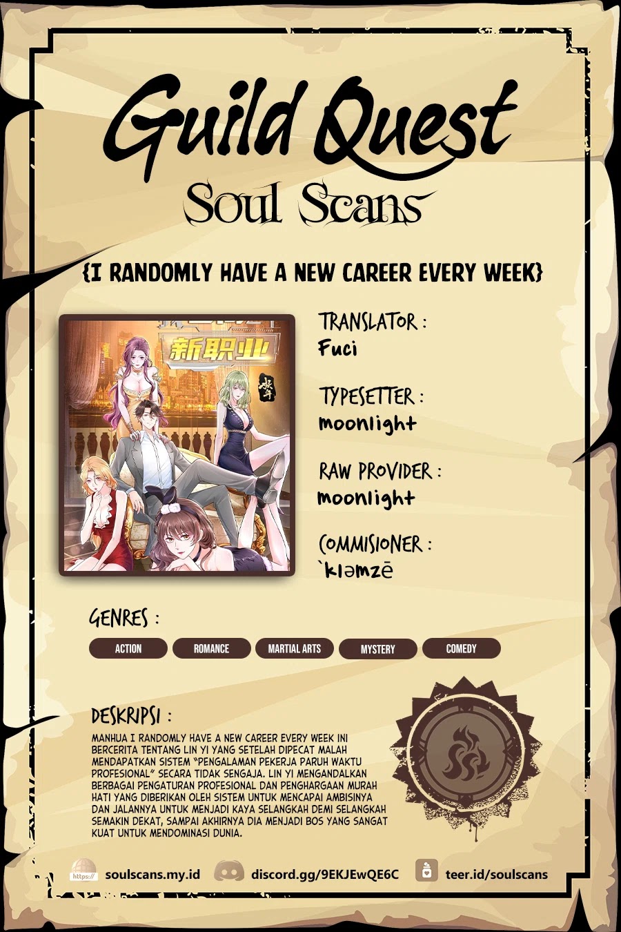 Baca Komik I Randomly Have A New Career Every Week Chapter 489 Gambar 1