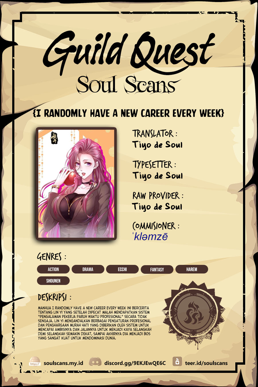 Baca Komik I Randomly Have A New Career Every Week Chapter 505 Gambar 1