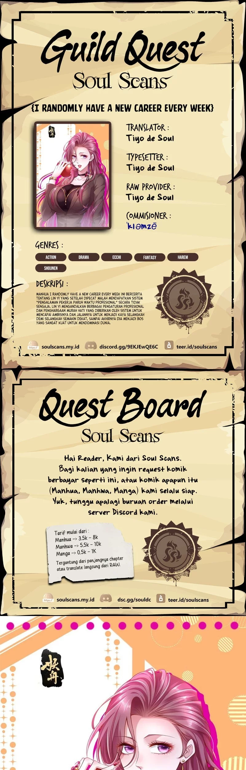 Baca Komik I Randomly Have A New Career Every Week Chapter 588 Gambar 1