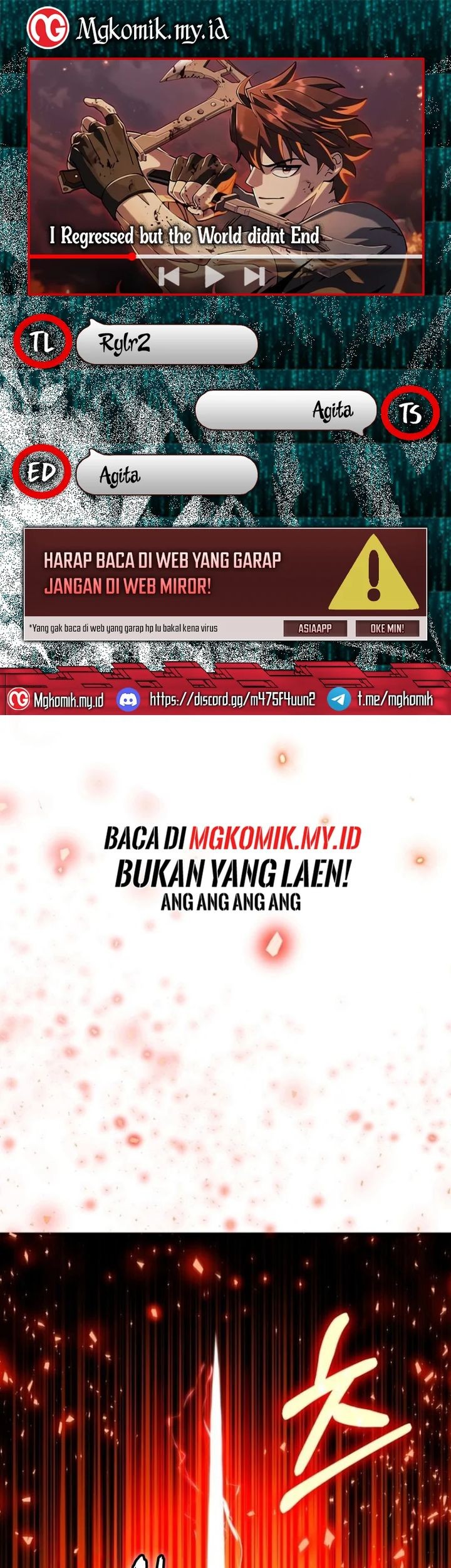 Baca Komik I Regressed, but the World didn’t End Chapter 20 Gambar 1