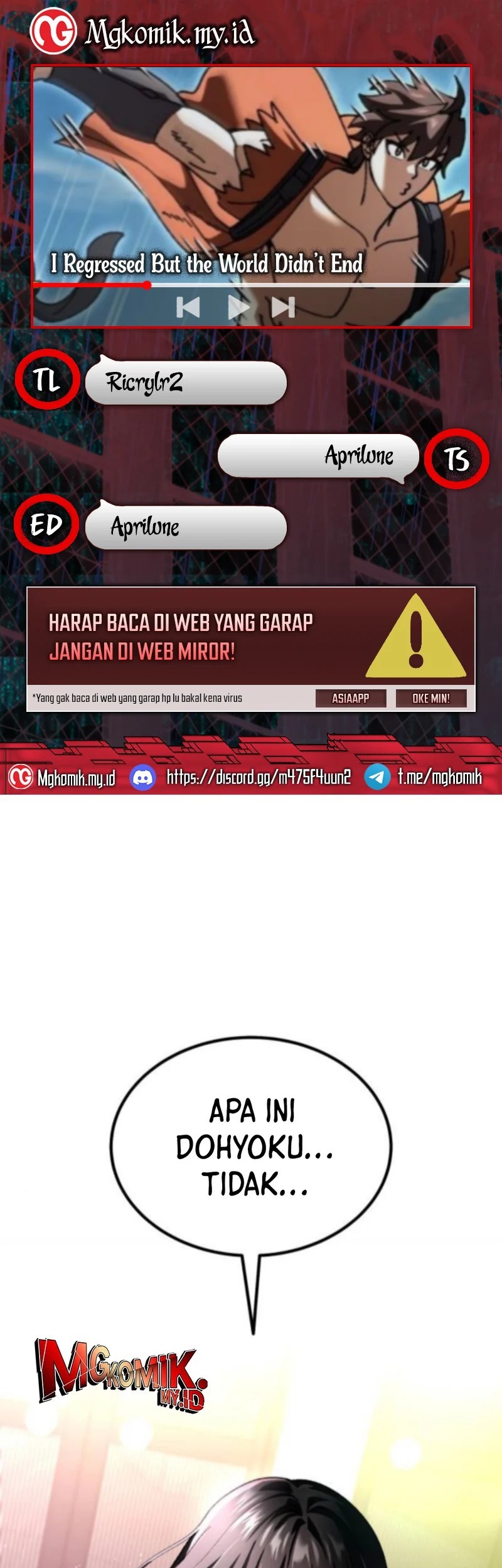 Baca Komik I Regressed, but the World didn’t End Chapter 31 Gambar 1