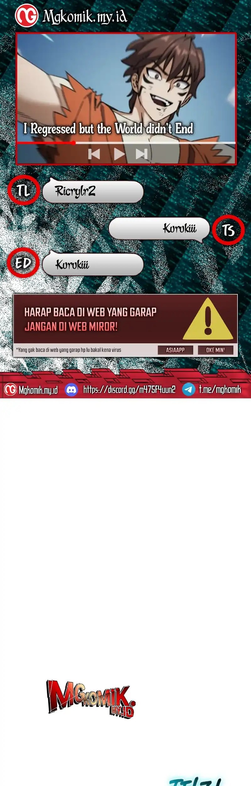 Baca Komik I Regressed, but the World didn’t End Chapter 32 Gambar 1