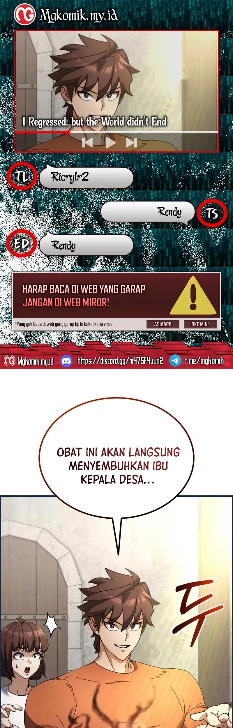 Baca Komik I Regressed, but the World didn’t End Chapter 34 Gambar 1