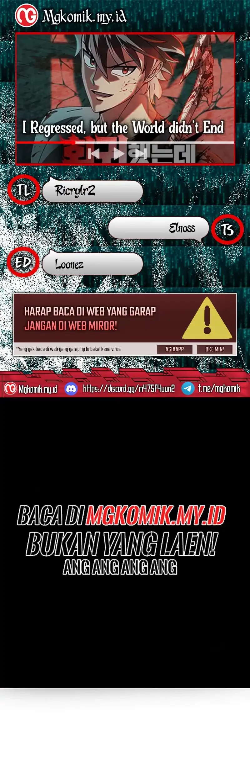 Baca Komik I Regressed, but the World didn’t End Chapter 37 Gambar 1