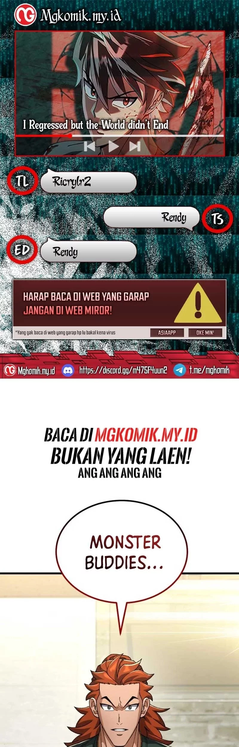 Baca Komik I Regressed, but the World didn’t End Chapter 38 Gambar 1