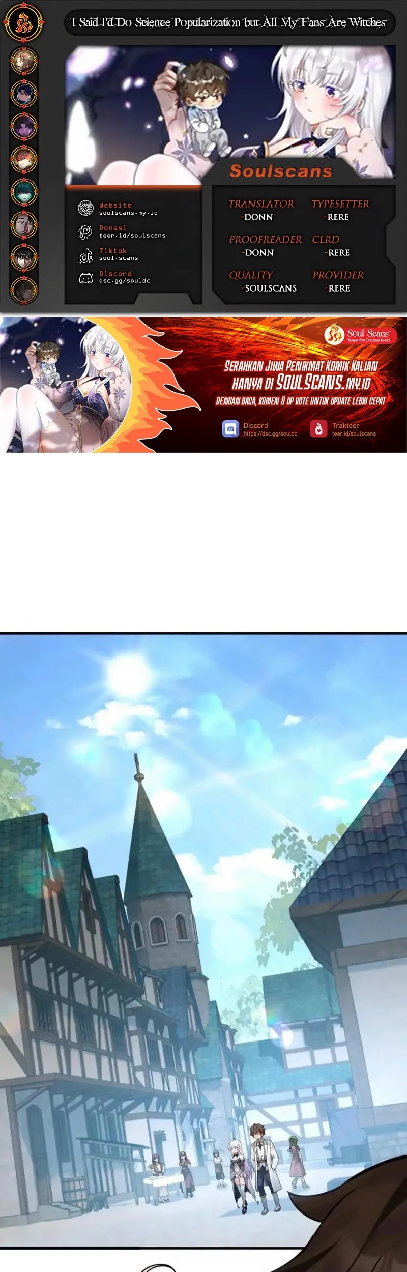 Baca Komik I Said l’d Do Science Popularization, But All My Fans Are Witches? Chapter 12 Gambar 1