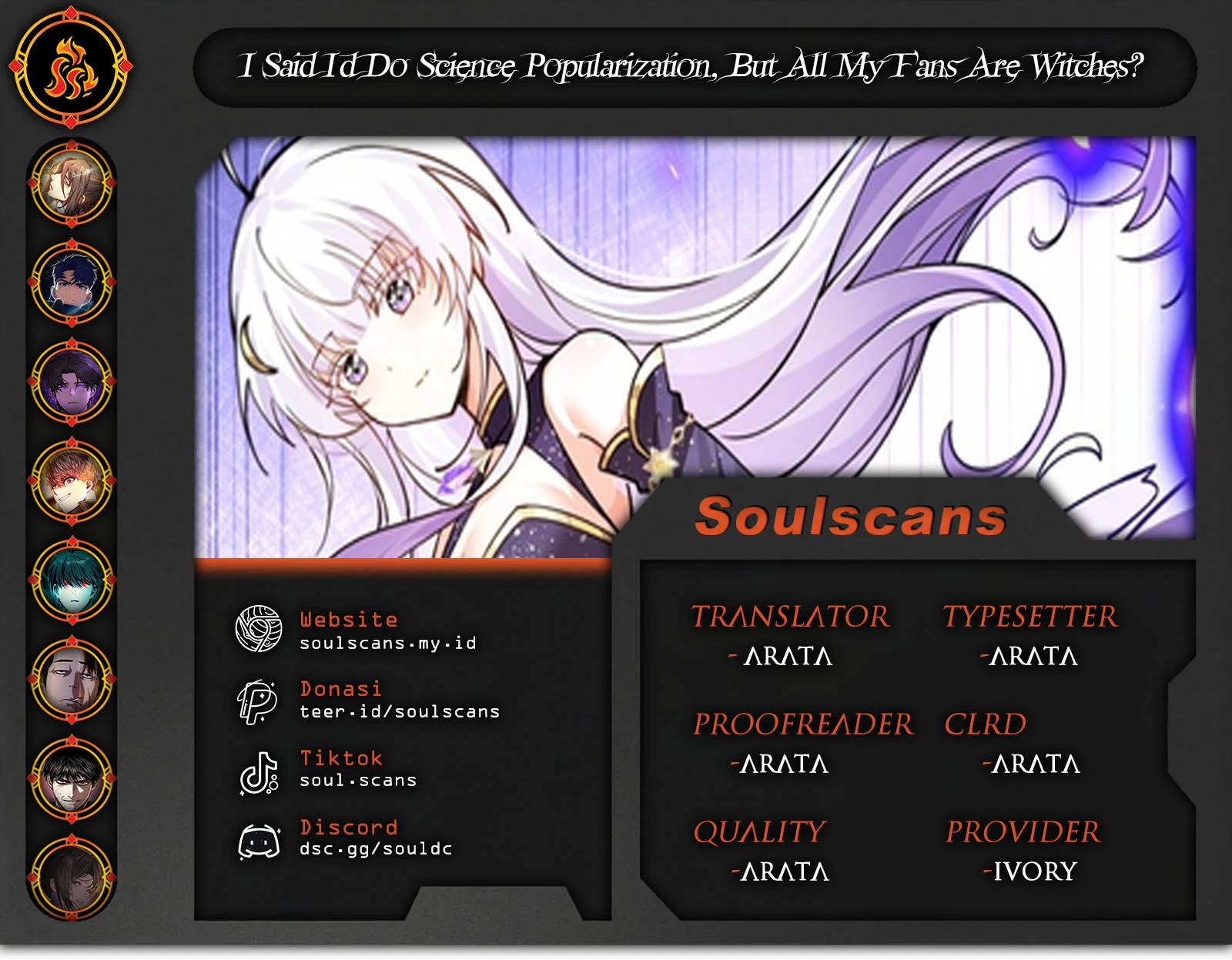 Baca Komik I Said l’d Do Science Popularization, But All My Fans Are Witches? Chapter 7 Gambar 1