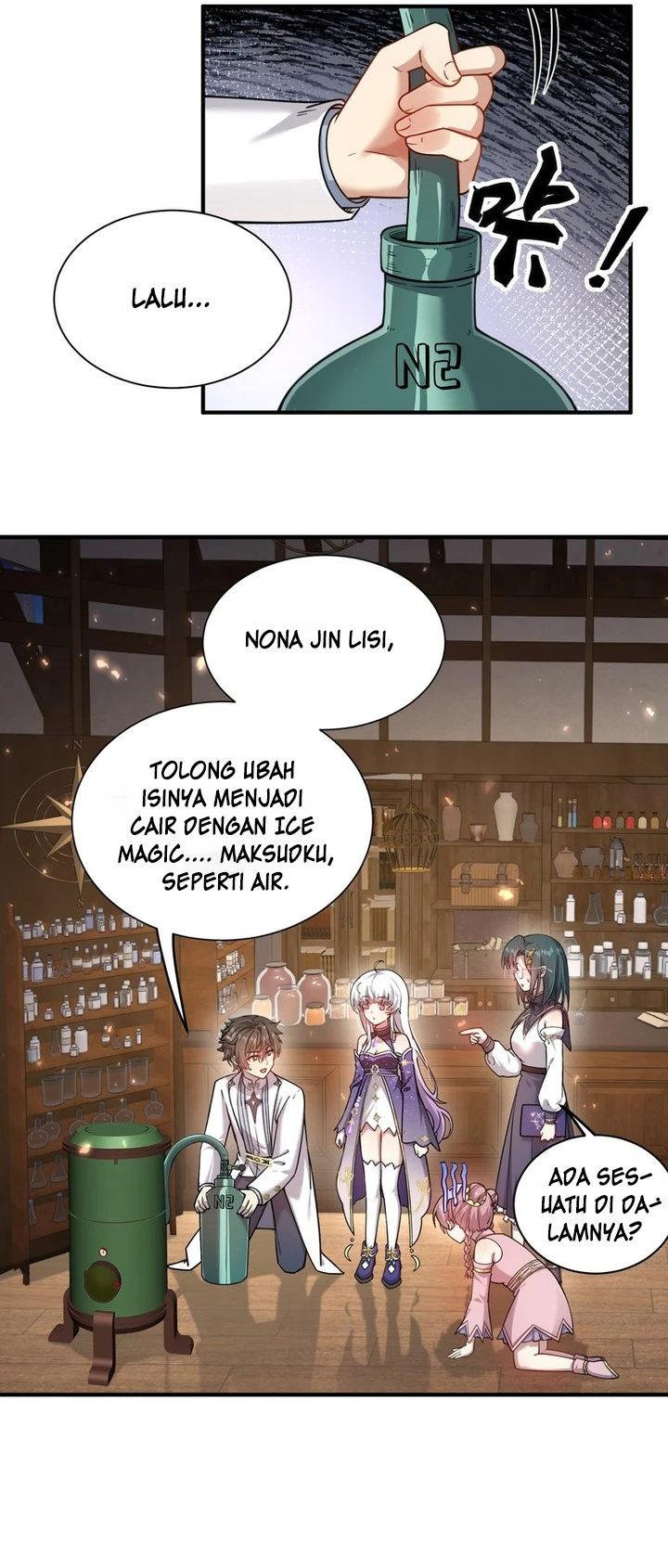 I Said l’d Do Science Popularization, But All My Fans Are Witches? Chapter 7 Gambar 19