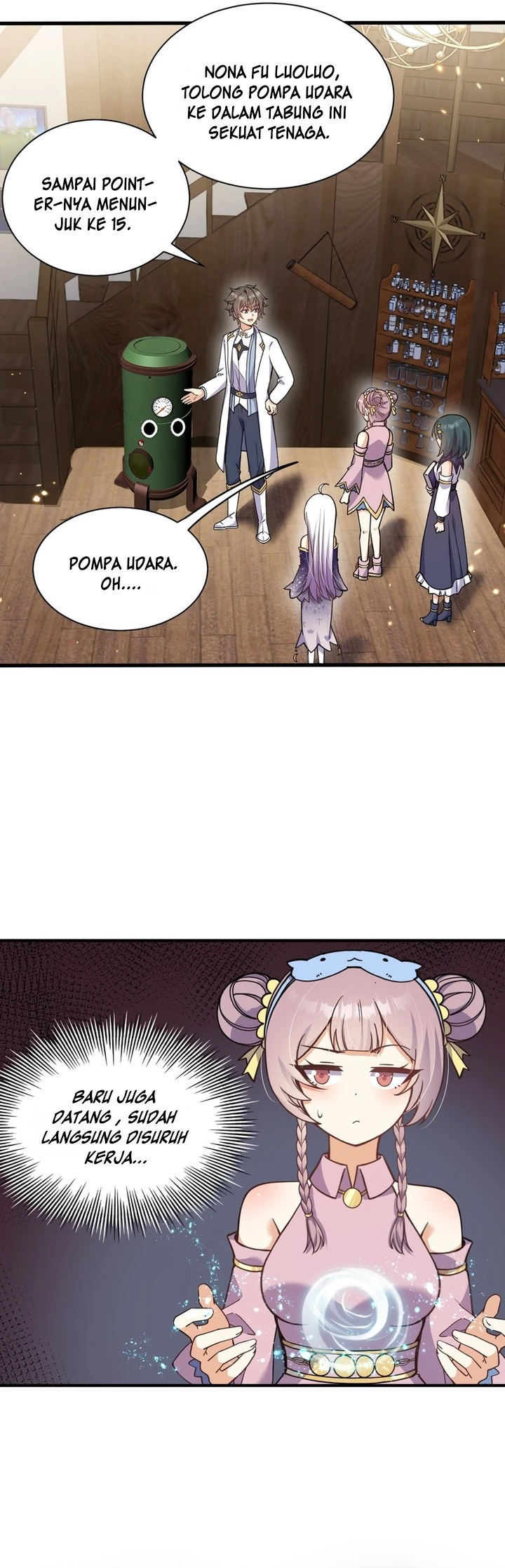 I Said l’d Do Science Popularization, But All My Fans Are Witches? Chapter 7 Gambar 4