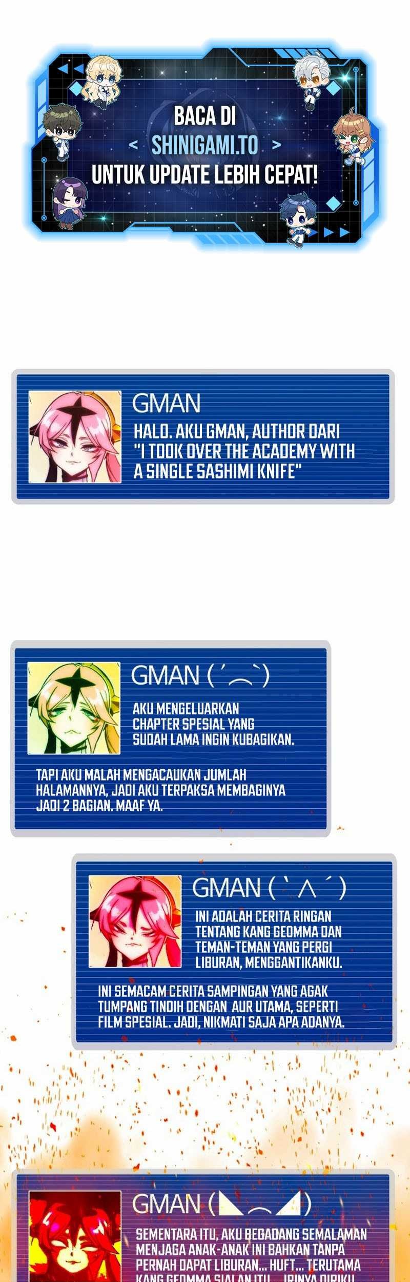 Baca I Took over The Academy With a Single Sashimi Knife Chapter 49.5 Gambar 2