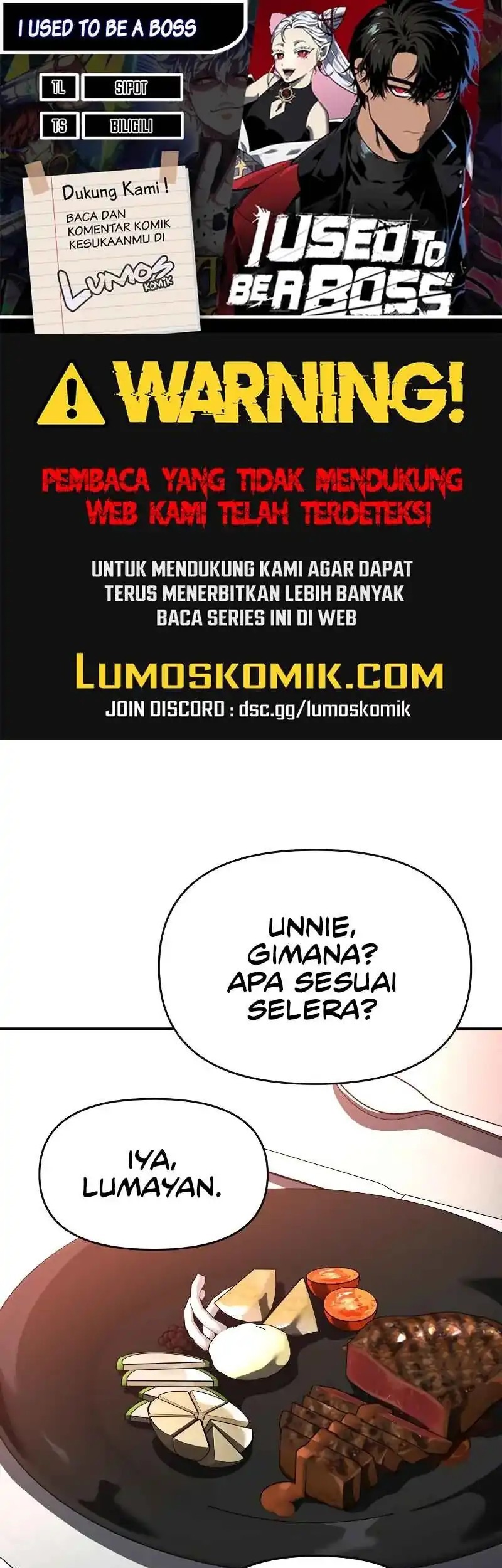 Baca Komik I Used To Be The Boss Chapter 116 Gambar 1