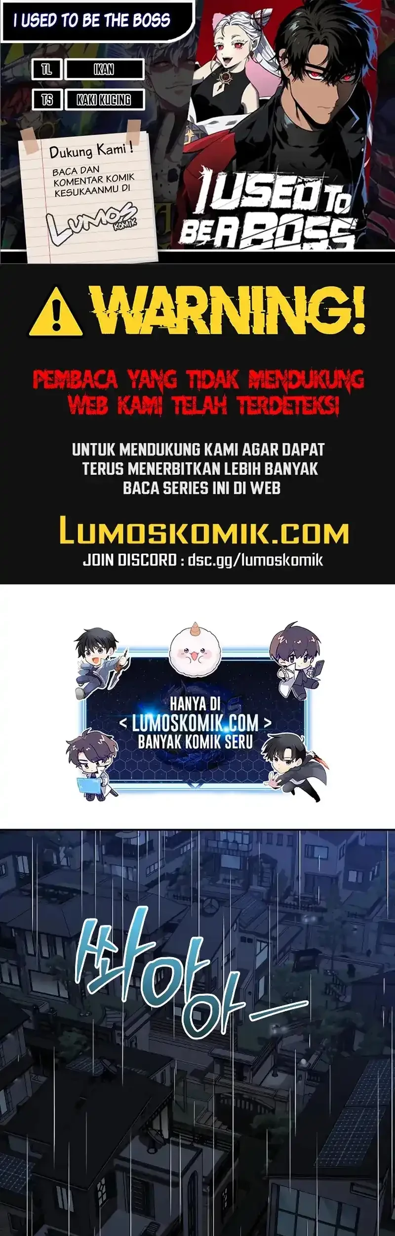 Baca Komik I Used To Be The Boss Chapter 118 Gambar 1