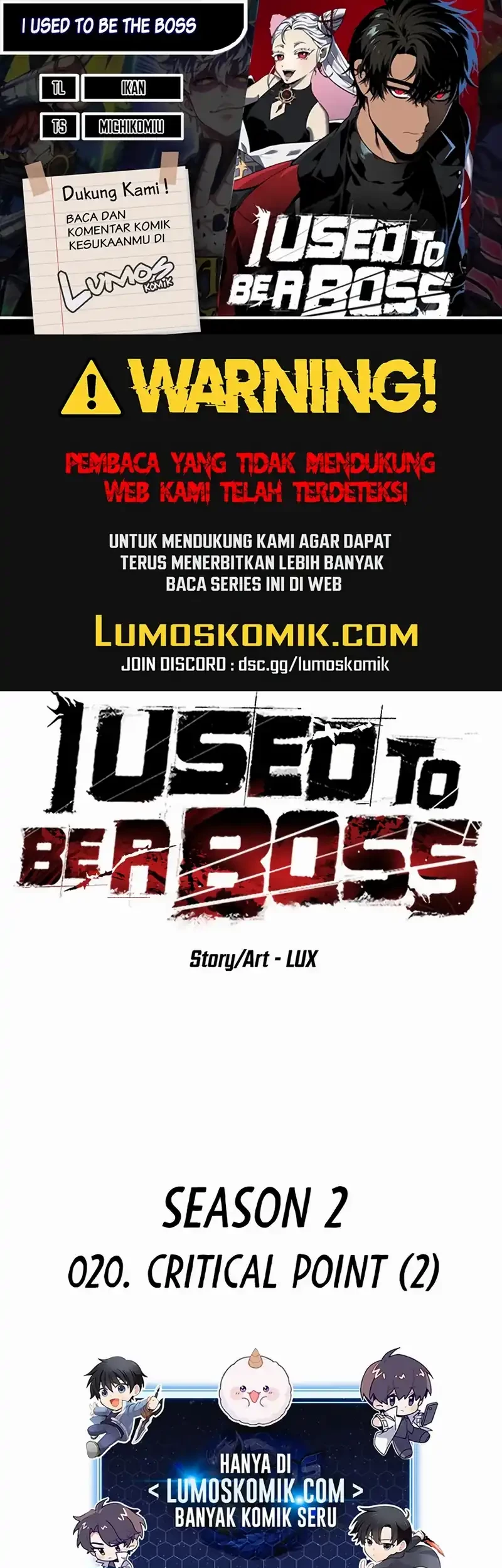 Baca Komik I Used To Be The Boss Chapter 120 Gambar 1