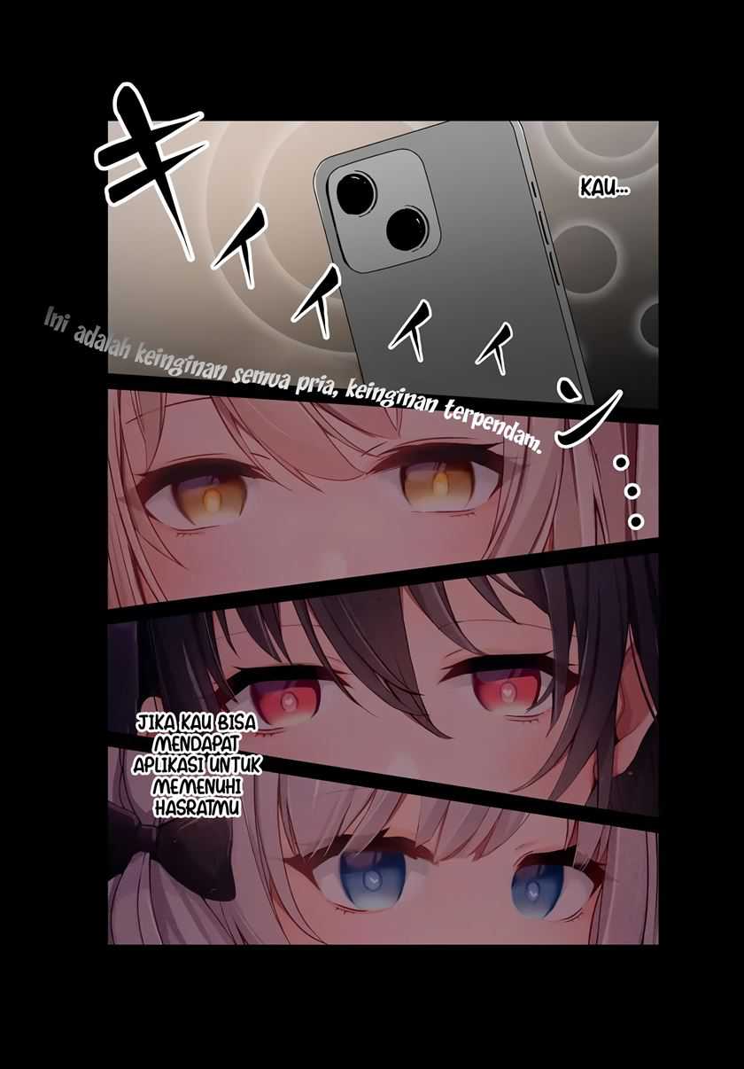 Baca Manga I Want to Live the Harem Life of My Dreams With the Hypnosis App I Got (Te ni Ireta Saimin Appli de Yume no Harem Seikatsu o Okuritai) Chapter 1 Gambar 2