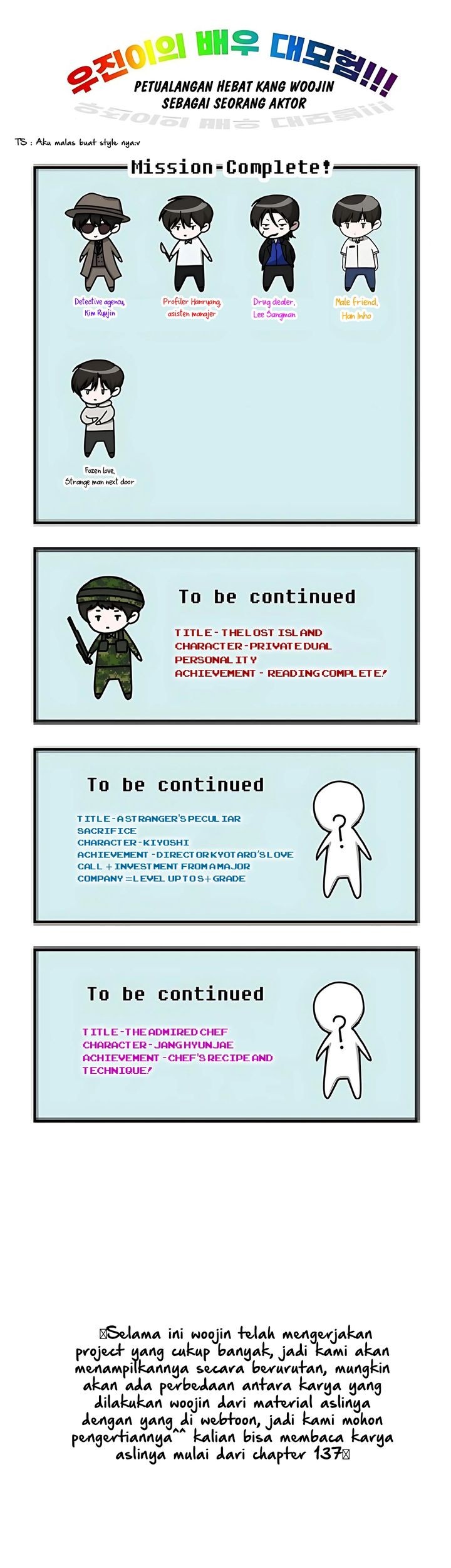 I Was Immediately Mistaken for a Monster Genius Actor Chapter 62 Gambar 77