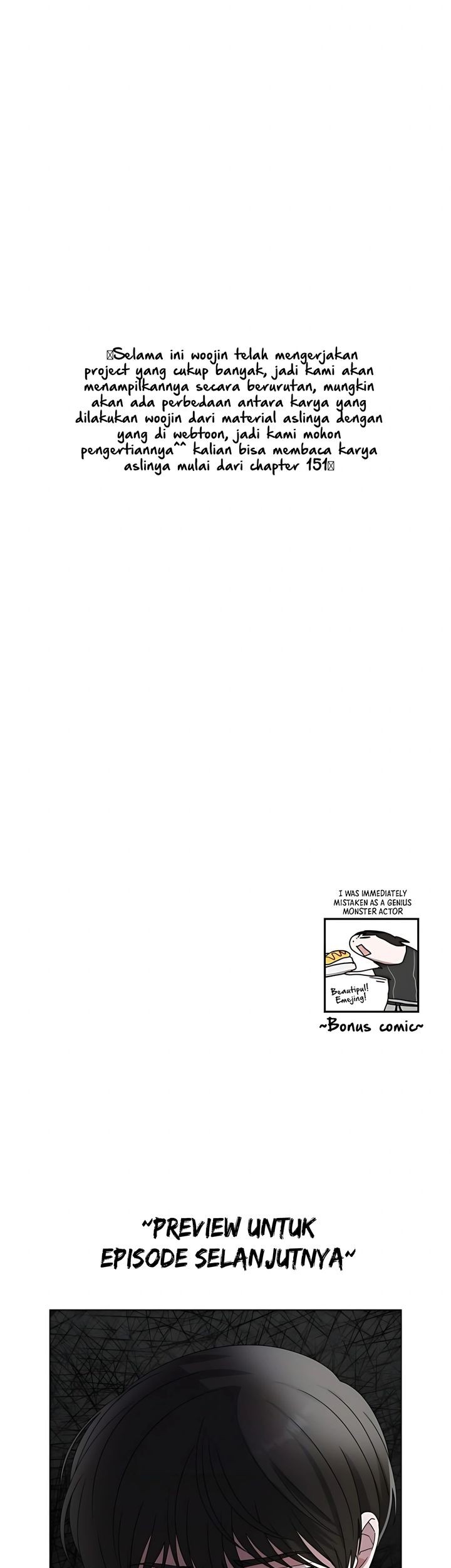 I Was Immediately Mistaken for a Monster Genius Actor Chapter 63 Gambar 70