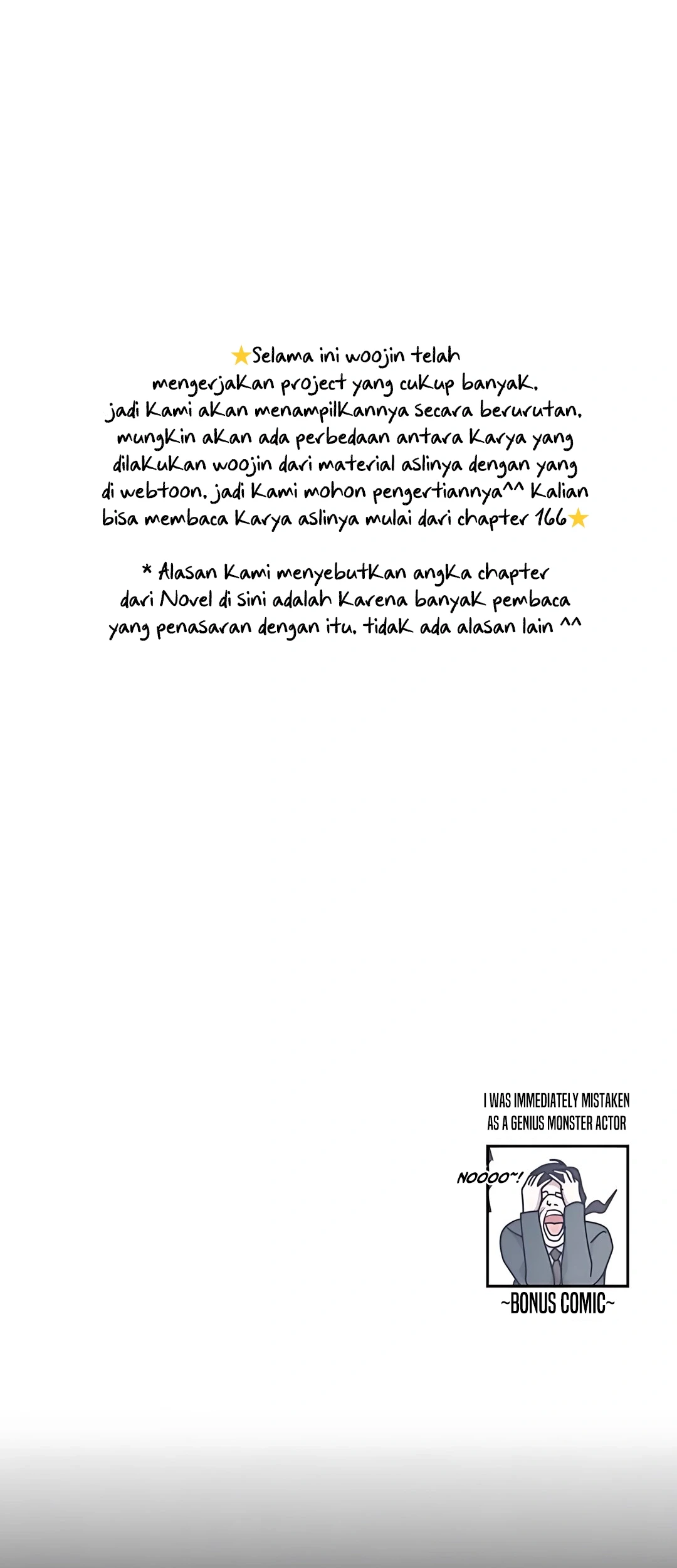 I Was Immediately Mistaken for a Monster Genius Actor Chapter 70 Gambar 80