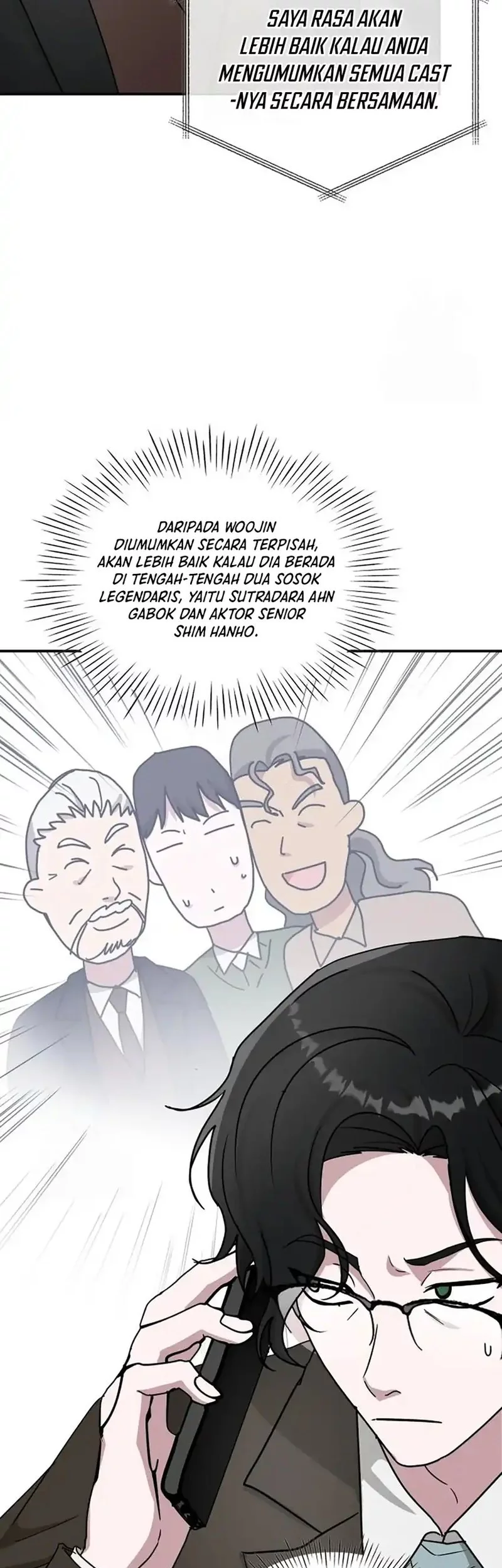 I Was Immediately Mistaken for a Monster Genius Actor Chapter 73 Gambar 35