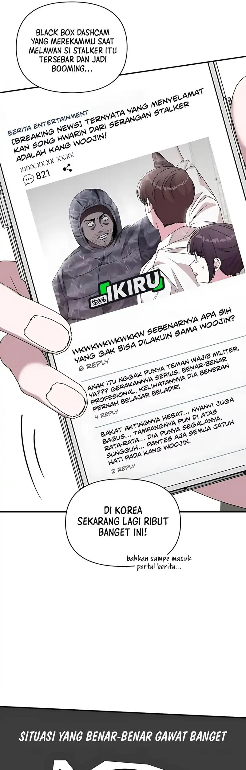 I Was Immediately Mistaken for a Monster Genius Actor Chapter 74 Gambar 29