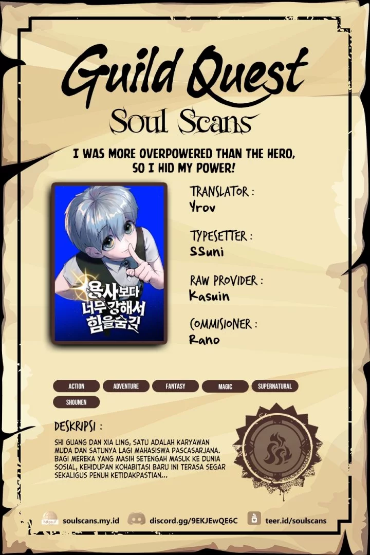 Baca Komik I Was More Overpowered Than The Hero, So I Hid My Power! Chapter 89 Gambar 1