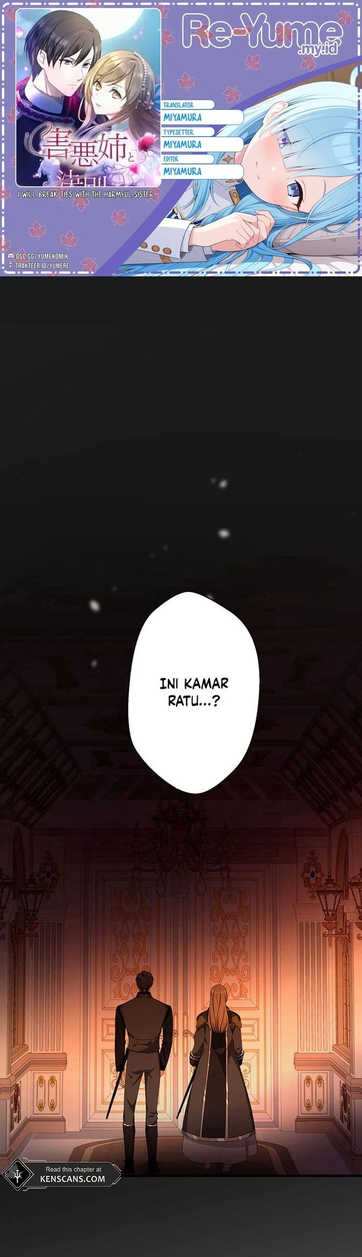 Baca Komik I Will Break Ties With the Harmful Sister Chapter 27 Gambar 1