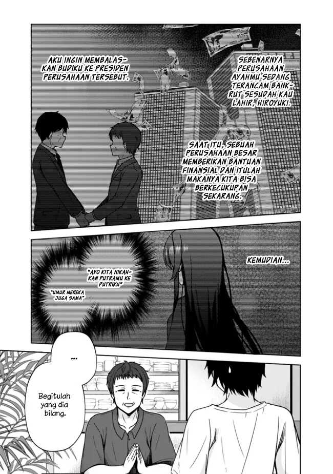 Iinazuke ga Dekita to Omottara, Sono Iinazuke ga Gakkou de Yuumei na “Akuyaku Reijou” Dattan dakedo, Dou Sureba Ii? Chapter 1.1 Gambar 6
