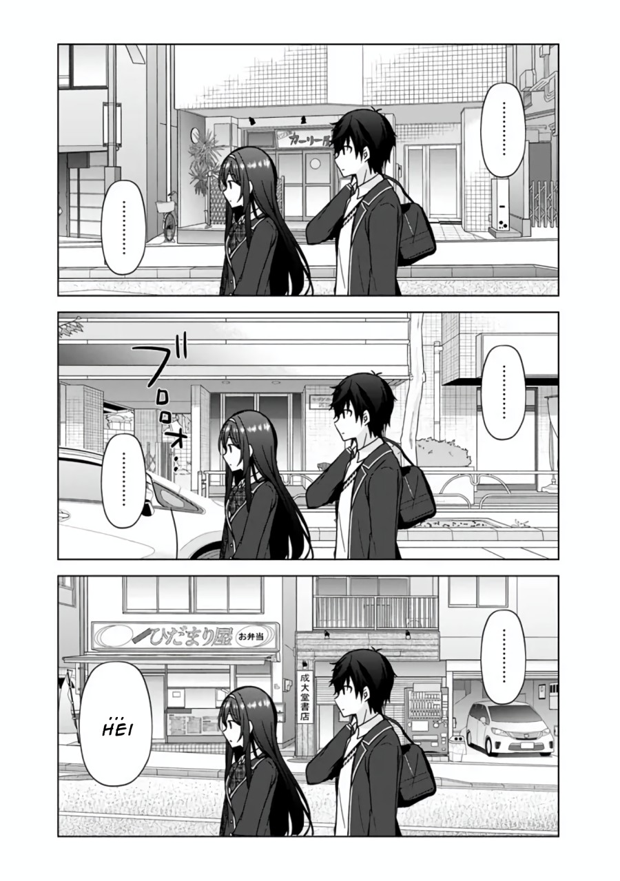 Iinazuke ga Dekita to Omottara, Sono Iinazuke ga Gakkou de Yuumei na “Akuyaku Reijou” Dattan dakedo, Dou Sureba Ii? Chapter 2.1 Gambar 10