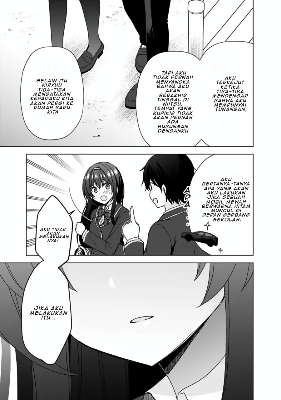 Iinazuke ga Dekita to Omottara, Sono Iinazuke ga Gakkou de Yuumei na “Akuyaku Reijou” Dattan dakedo, Dou Sureba Ii? Chapter 2.1 Gambar 12