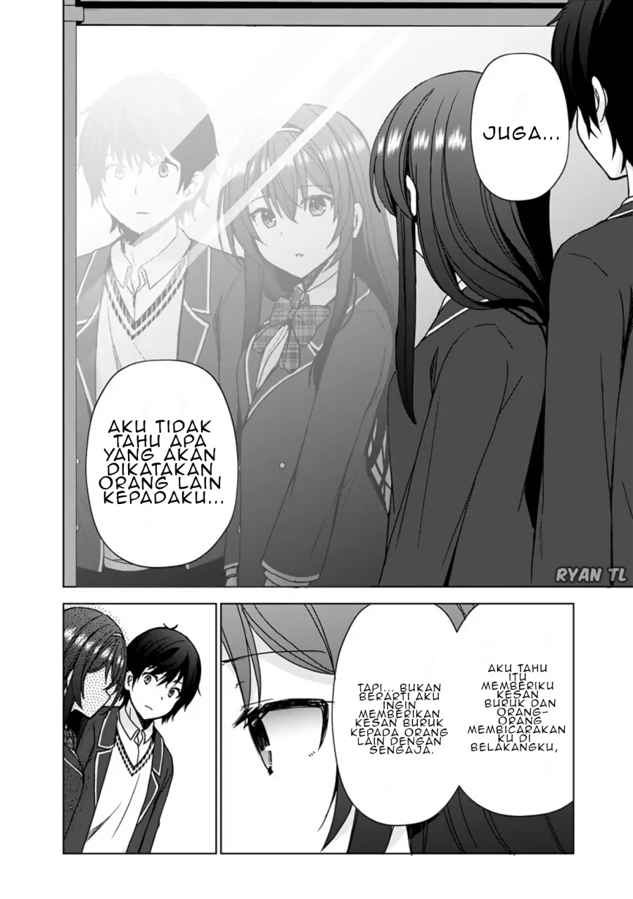 Iinazuke ga Dekita to Omottara, Sono Iinazuke ga Gakkou de Yuumei na “Akuyaku Reijou” Dattan dakedo, Dou Sureba Ii? Chapter 2.1 Gambar 13