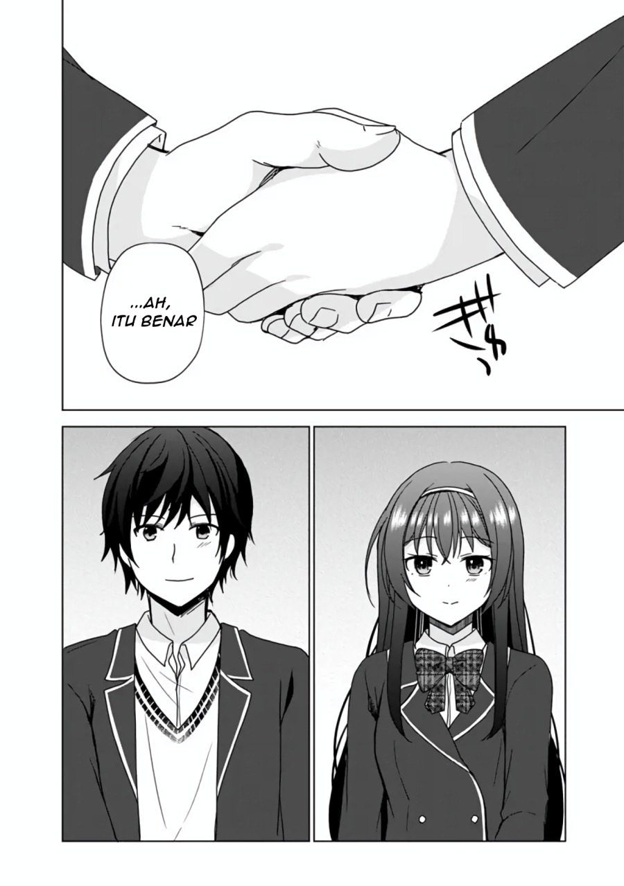 Iinazuke ga Dekita to Omottara, Sono Iinazuke ga Gakkou de Yuumei na “Akuyaku Reijou” Dattan dakedo, Dou Sureba Ii? Chapter 2.2 Gambar 13