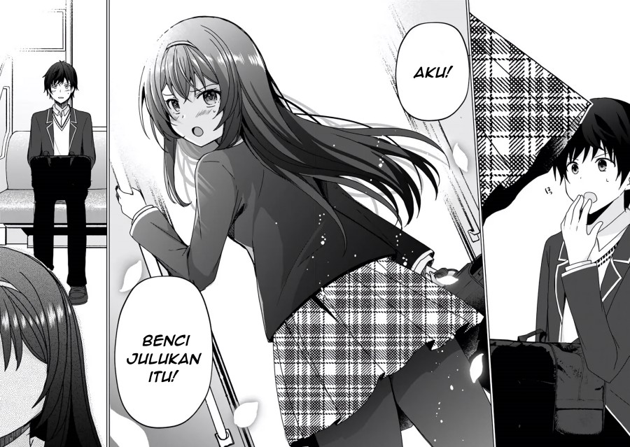 Iinazuke ga Dekita to Omottara, Sono Iinazuke ga Gakkou de Yuumei na “Akuyaku Reijou” Dattan dakedo, Dou Sureba Ii? Chapter 2.2 Gambar 7