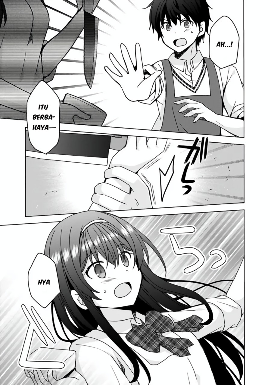 Iinazuke ga Dekita to Omottara, Sono Iinazuke ga Gakkou de Yuumei na “Akuyaku Reijou” Dattan dakedo, Dou Sureba Ii? Chapter 3.1 Gambar 12