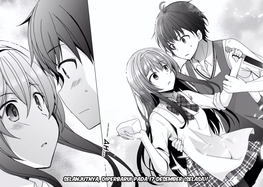 Iinazuke ga Dekita to Omottara, Sono Iinazuke ga Gakkou de Yuumei na “Akuyaku Reijou” Dattan dakedo, Dou Sureba Ii? Chapter 3.1 Gambar 13