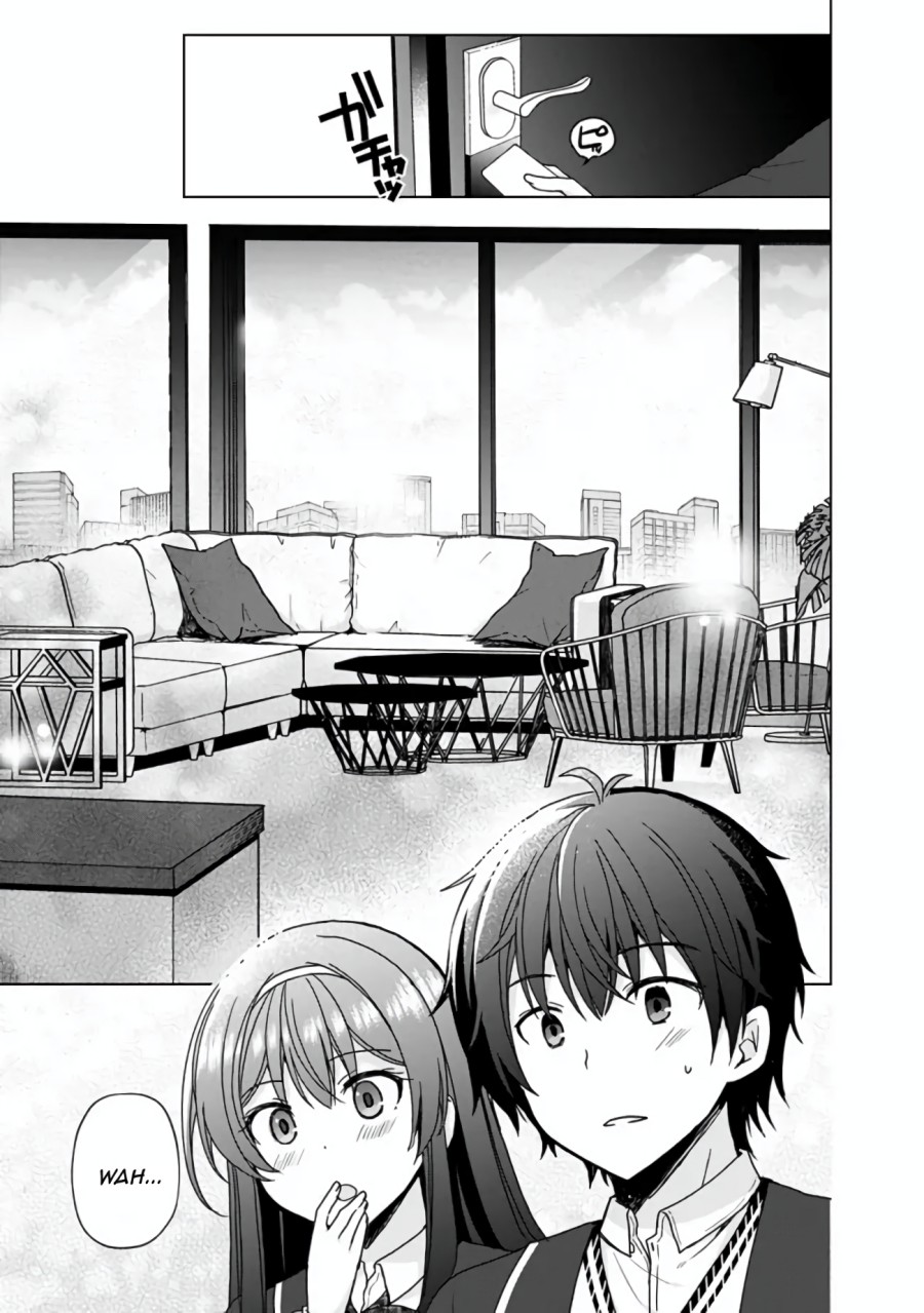 Iinazuke ga Dekita to Omottara, Sono Iinazuke ga Gakkou de Yuumei na “Akuyaku Reijou” Dattan dakedo, Dou Sureba Ii? Chapter 3.1 Gambar 6