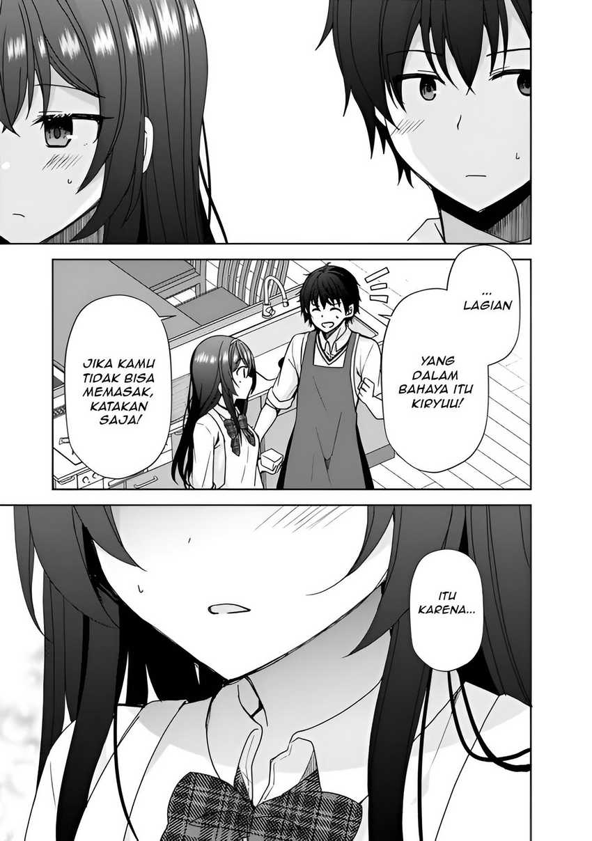 Iinazuke ga Dekita to Omottara, Sono Iinazuke ga Gakkou de Yuumei na “Akuyaku Reijou” Dattan dakedo, Dou Sureba Ii? Chapter 3.2 Gambar 3