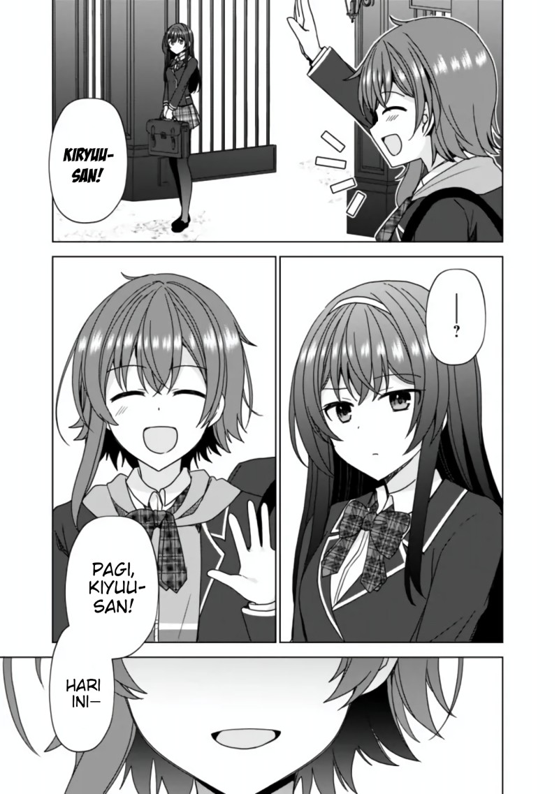 Iinazuke ga Dekita to Omottara, Sono Iinazuke ga Gakkou de Yuumei na “Akuyaku Reijou” Dattan dakedo, Dou Sureba Ii? Chapter 4 Gambar 22