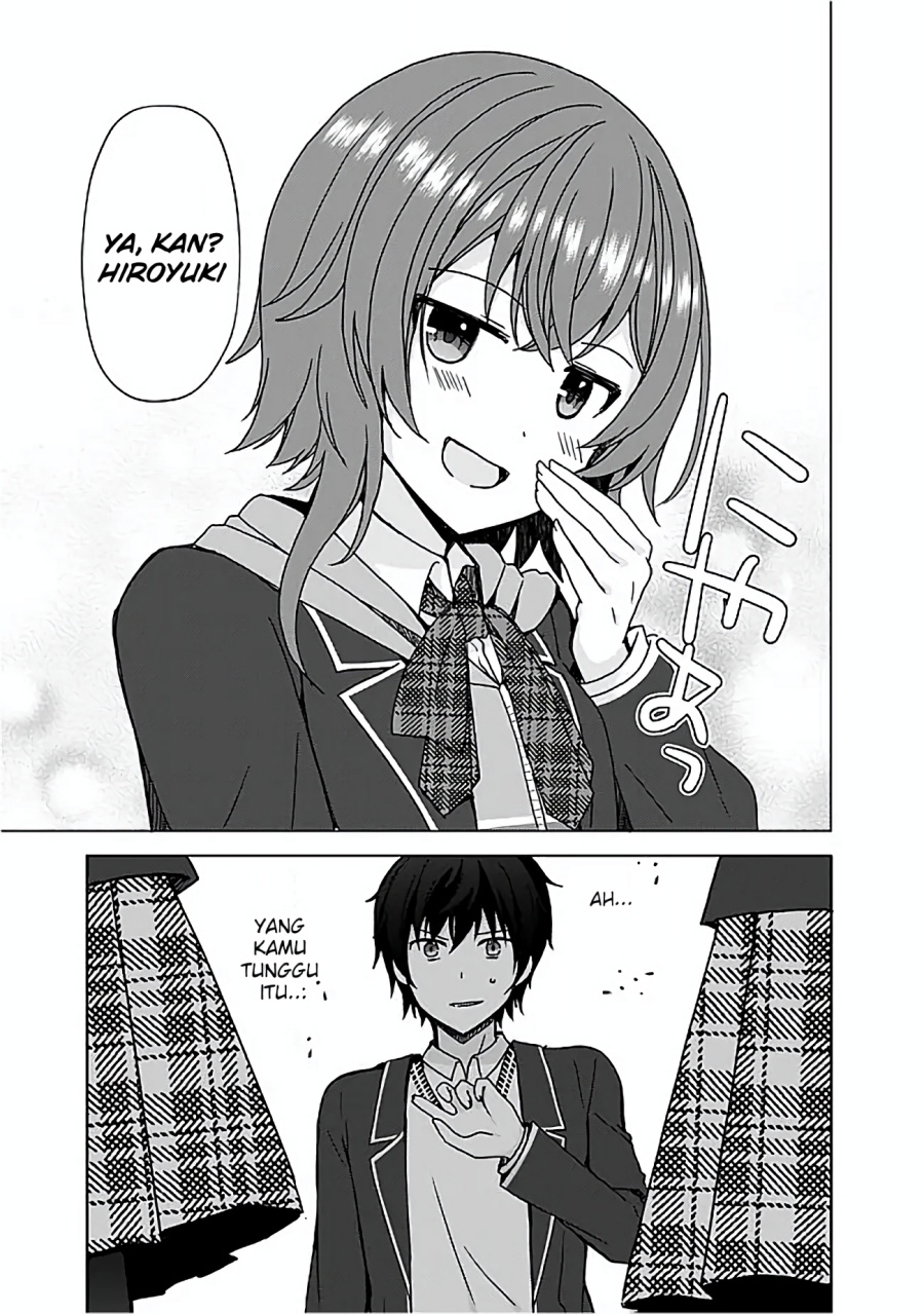 Iinazuke ga Dekita to Omottara, Sono Iinazuke ga Gakkou de Yuumei na “Akuyaku Reijou” Dattan dakedo, Dou Sureba Ii? Chapter 5 Gambar 23