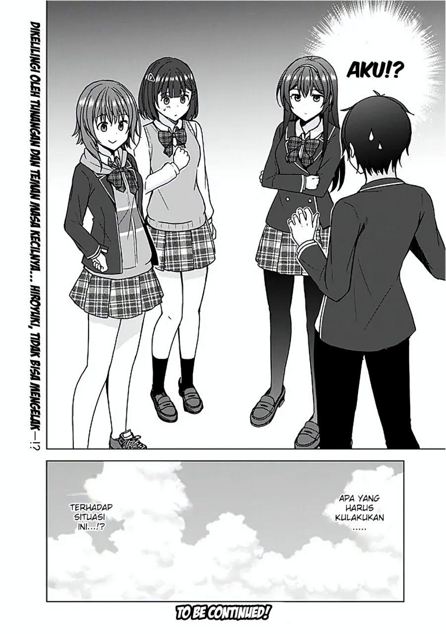 Iinazuke ga Dekita to Omottara, Sono Iinazuke ga Gakkou de Yuumei na “Akuyaku Reijou” Dattan dakedo, Dou Sureba Ii? Chapter 5 Gambar 24