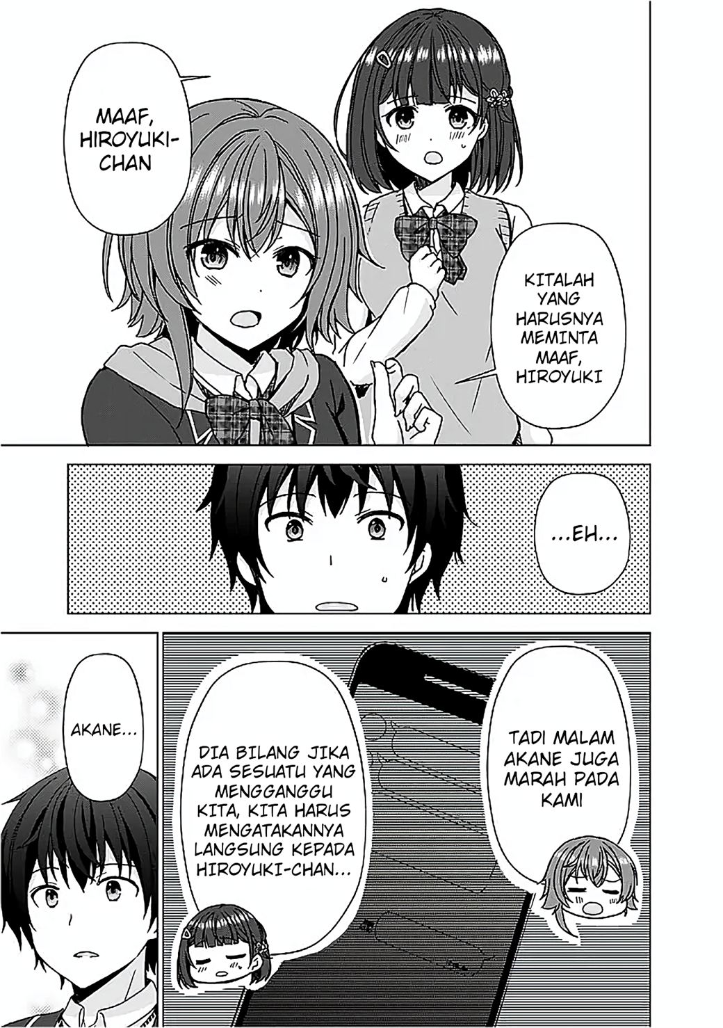 Iinazuke ga Dekita to Omottara, Sono Iinazuke ga Gakkou de Yuumei na “Akuyaku Reijou” Dattan dakedo, Dou Sureba Ii? Chapter 6 Gambar 9