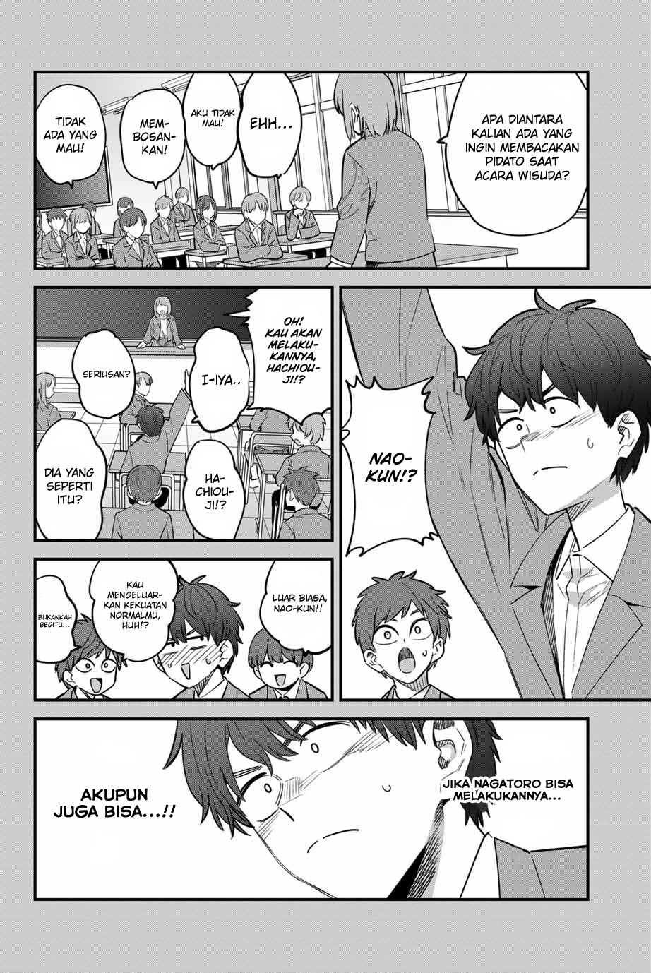 Ijiranaide, Nagatoro-san Chapter 154 Gambar 3