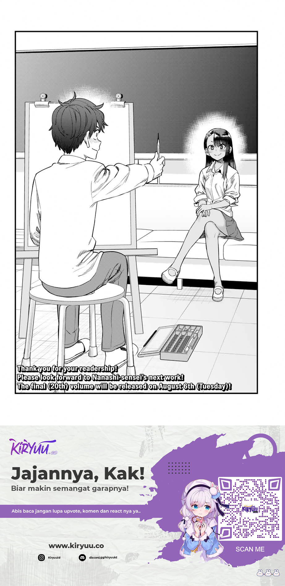 Ijiranaide, Nagatoro-san Chapter 154 Gambar 43