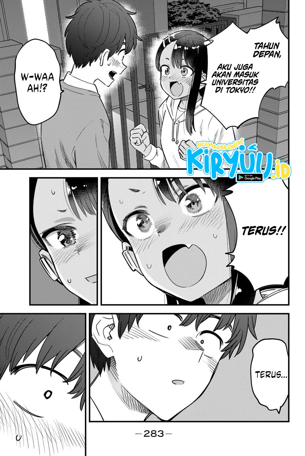 Ijiranaide, Nagatoro-san Chapter 155 Gambar 21