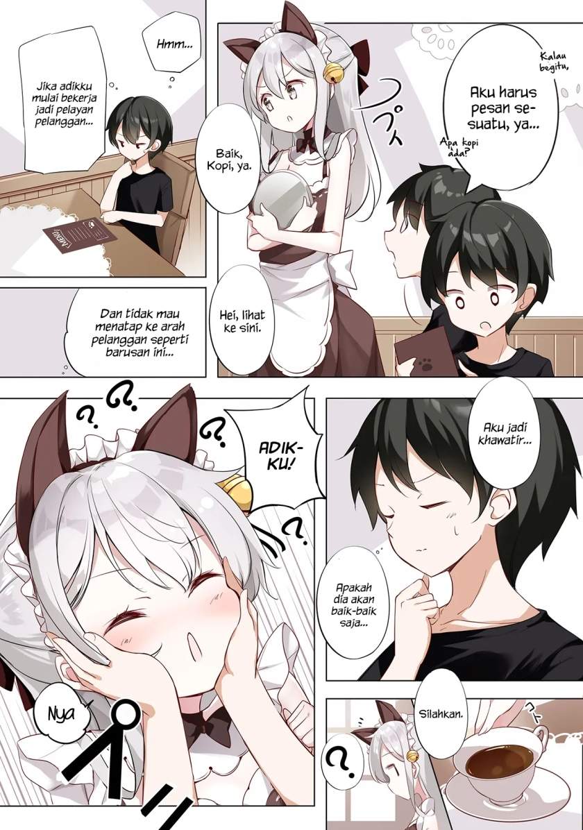 Imouto ga Ichi Nichi Ikka Shika Me wo Awasete Kurenai Chapter 8 Gambar 4