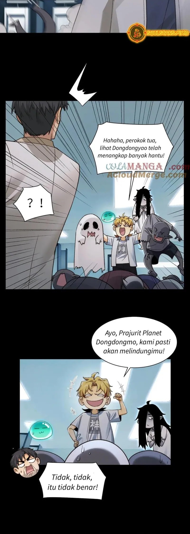 In the Face of Mental Illness Ghosts Are Nothing Chapter 100 Gambar 20