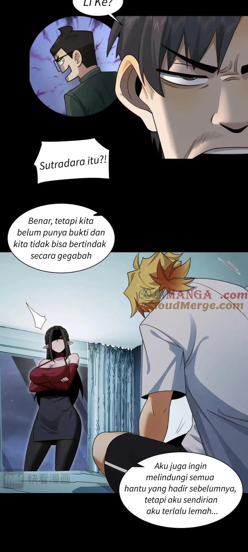 In the Face of Mental Illness Ghosts Are Nothing Chapter 100 Gambar 4