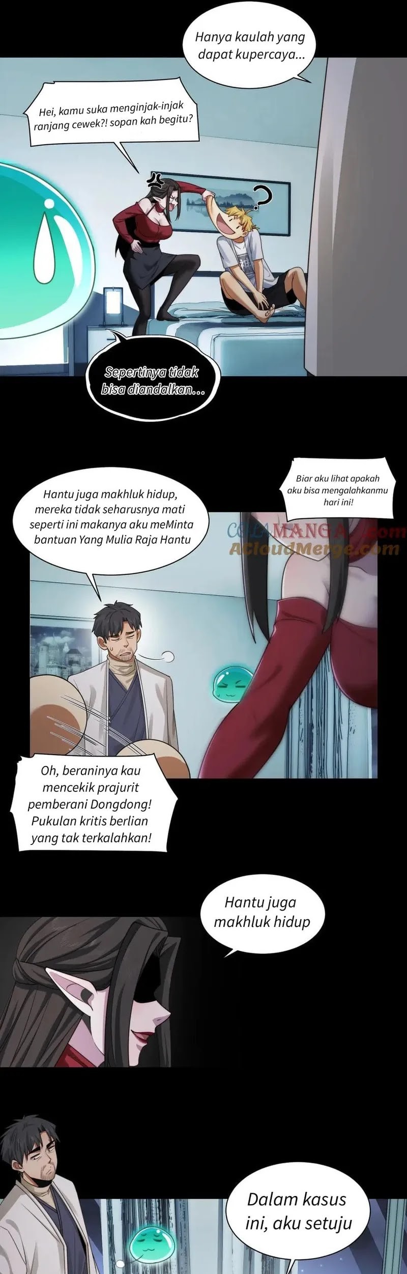In the Face of Mental Illness Ghosts Are Nothing Chapter 100 Gambar 5