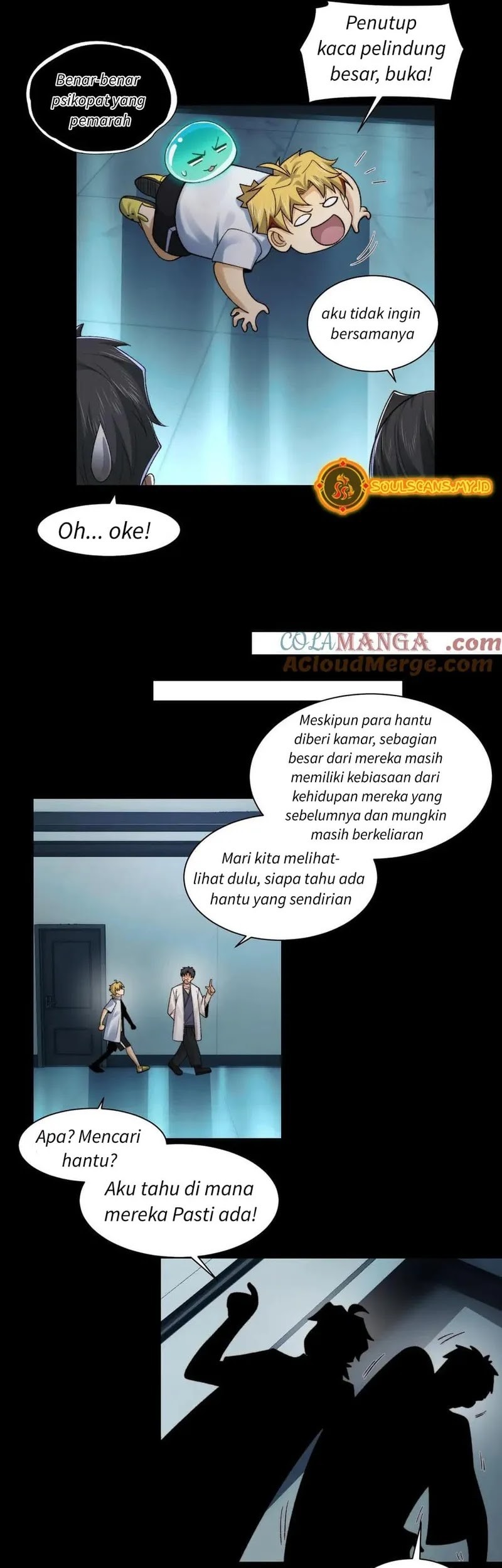 In the Face of Mental Illness Ghosts Are Nothing Chapter 100 Gambar 9