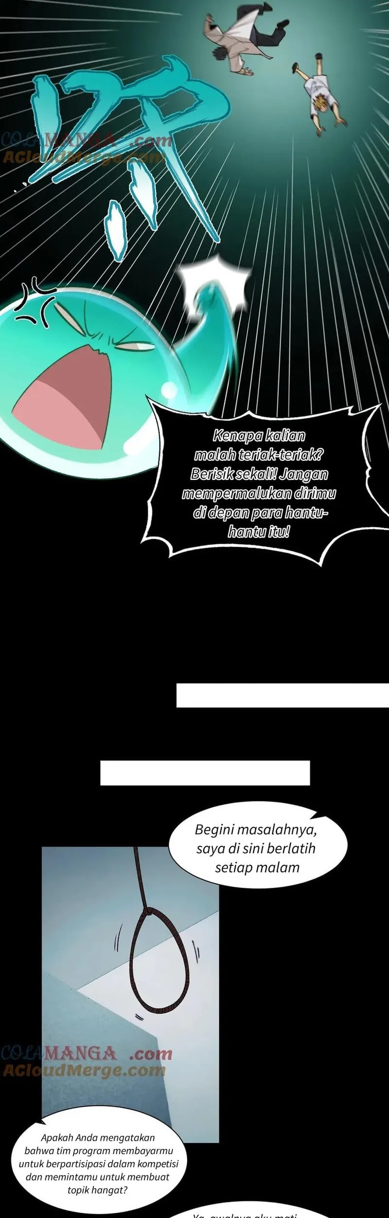 In the Face of Mental Illness Ghosts Are Nothing Chapter 100 Gambar 17